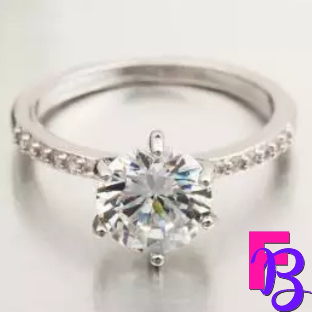 1 CT Engagement Ring - Picture 3 of 7